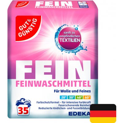 Gut & Günstig Fein Plus na jemné prádlo 1,75 kg 35 PD – Zboží Mobilmania