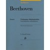 Noty a zpěvník Beethoven noty pro klavír 9 známých originálních skladeb od lehkých po středně obtížné