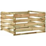 VidaXL Laťkový 120x120x70 cm impregnované borovice – Zboží Mobilmania