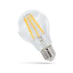 Wojnarowscy LED GLS E-27 230V 9W COG čip na skle teplá bílá 2700 3300K žluté světlo čirá – Hledejceny.cz