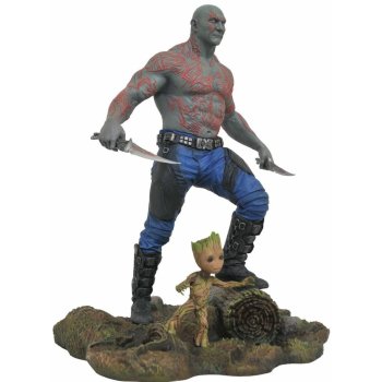 Diamond Select Drax & Baby Groot Guardians of the Galaxy Volume 2 Marvel Gallery 18 cm