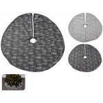 Dekorativní podložka pod vánoční stromek Xmas Tree 95 cm sv. šedá – Hledejceny.cz