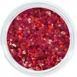 Aglia EXTREME RED HOLOGRAM glitry na nehty 2 g – Hledejceny.cz