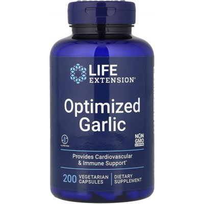 Life Extension Optimalizovaný česnek 200 kapslí – Hledejceny.cz