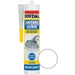 Soudal Sanitární neutrální silikon 310 g bílá – Hledejceny.cz