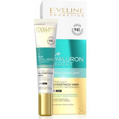 Eveline Cosmetics Bio Hyaluron Mutli-výživný oční krém s liftingem 20 ml – Zbozi.Blesk.cz