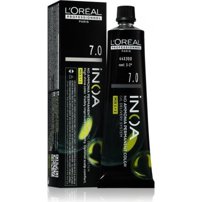 L’Oréal Professionnel Inoa permanentní barva na vlasy bez amoniaku 7.0 60 ml