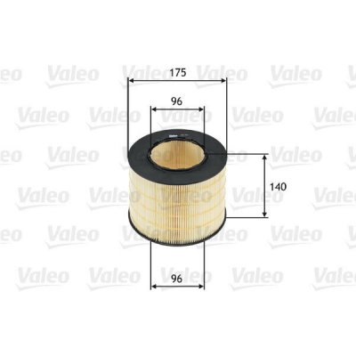 Vzduchový filtr VALEO 585714 – Hledejceny.cz