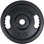 inSPORTline Castblack OL Litinový olympijský kotouč 20 kg 50 mm – Zboží Mobilmania