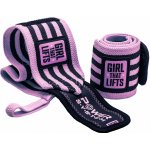 POWER SYSTEM dámské posilovací bandáže na zápěstí Wrist Wraps GTL Růžová – Hledejceny.cz