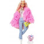 Barbie extra v růžové bundě – Zboží Dáma