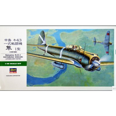 Hasegawa Hasegawa Nakajima Ki43-I Hayabusa Oscar 1:48 – Zboží Dáma