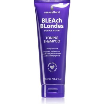 Lee Stafford Bleach Blondes šampon pro blond vlasy neutralizující žluté tóny 250 ml