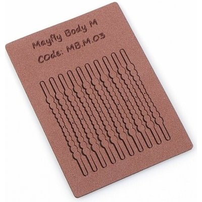 Hends Pěnová Tělíčka Mayfly Body Brown 25mm, Velikost: M – Hledejceny.cz