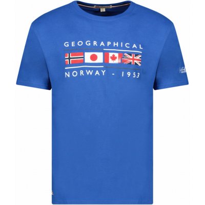 Geographical Norway tričko pánnské JESTAURANT MEN modrá – Hledejceny.cz