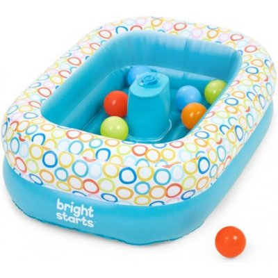 BRIGHT STARTS Vanička a bazének s míčky Bathe & Giggle 2 v 1 – Hledejceny.cz