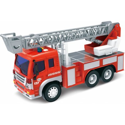 Wiky Vehicles Auto hasičské se žebříkem a efekty 28 cm