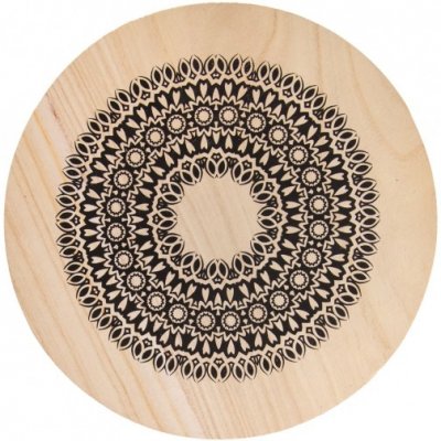 Dřevěná podložka pod hrnec MANDALA – Zboží Mobilmania