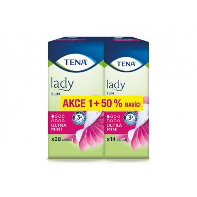 Tena Lady Slim Ultra Mini 28 ks + 50 % – Sleviste.cz