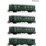 Roco set osobních vozů Rybák ČSD s osvětlením 6210282 – Zboží Dáma