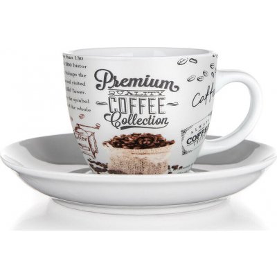 BANQUET šálek + podšálek PREMIUM COFFE keramický 190 ml – Hledejceny.cz