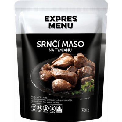 EXPRES MENU Srnčí maso na tymiánu 300 g – Sleviste.cz