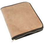 Obal se zipem D216 Pull Up Hnědý – Sleviste.cz