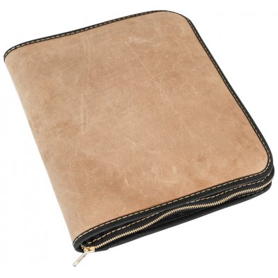 Obal se zipem D216 Pull Up Hnědý – Sleviste.cz