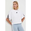 Dámská Trička adidas Bavlněné tričko IV5270 bílá