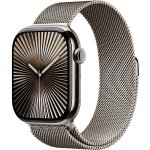 Apple Watch Series 10 46mm Cellular přírodní titan s přírodním milánským tahem S/M MC7Q4QC/A – Zbozi.Blesk.cz