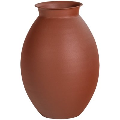 WOOOD Terakotová kovová váza Caro 70 cm – Hledejceny.cz