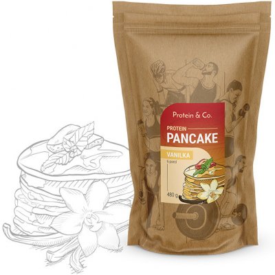 Protein&Co. Proteinové palačinky 480 g – Zboží Dáma
