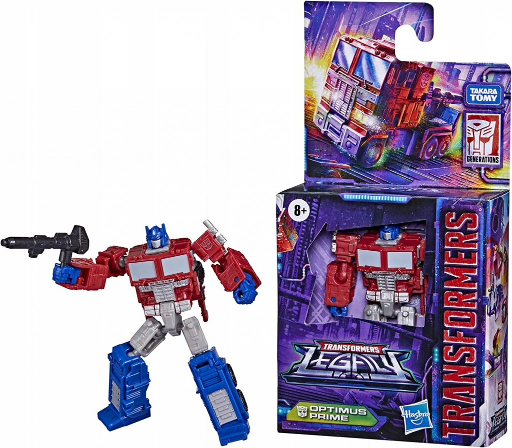 Hasbro 5 Turbo 3x transformace Optimus Prime