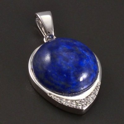 Goldstore Stříbrný přívěsek modrý Lapis lazuli 2.03.PR306387
