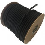 Pružné lano 6 mm - Černé Neuvedeno – Zboží Mobilmania