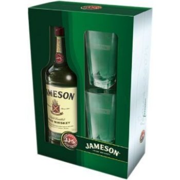 Jameson 40% 0,7 l (dárkové balení 2 sklenice)