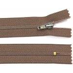 Spirálový zip no.3 nerozepínací 30cm - více barev color: 703 hnědá – Hledejceny.cz