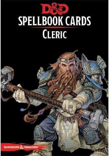 Gale Force Nine Dungeons & Dragons: Spellbook Cards Cleric 153 Cards