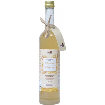 Naturprodukt Sirup zázvorový 0,5 l – Zboží Mobilmania