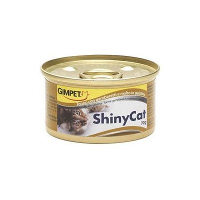 GimCat Gimpet ShinyCat pro kočku tuňák kreveta maltoza 70 g