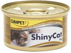 GimCat Gimpet ShinyCat pro kočku tuňák kreveta maltoza 70 g