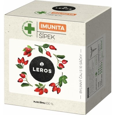 Leros Imunita Vitamín C Šípek & Rakytník 10 x 2 g – Zbozi.Blesk.cz