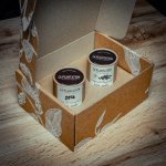 La Plantation Dárková sada Kampotský černý a fermentovaný Pepř 2 x 50 g – Zboží Dáma