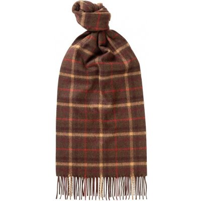 Středně velká kostkovaná šála z kašmíru Joshua Ellis Classic Medium Scarf Tattershall Brush Grizzly – Zboží Dáma Středně velká kostkovaná šála z kašmíru Joshua Ellis Classic Medium Scarf Tattershall Brush Grizzly – Zboží Dáma