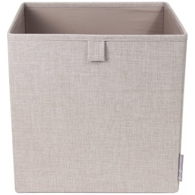 Bigso Box of Sweden úložný box Cube 31.5 x 31.5 x 31.5 cm béžová