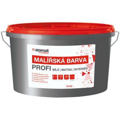 IZOMAT PROFI 18 kg bílá – Zboží Mobilmania