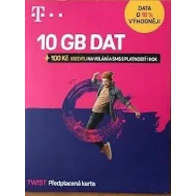 T-Mobile SIM Twist s Námi 10GB – Hledejceny.cz