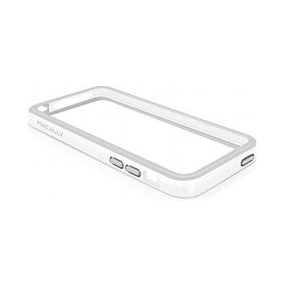 Pouzdro Macally RIM typu bumper Apple iPhone 5C bílé – Zboží Mobilmania