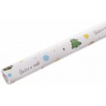 Vánoční balicí papír Šťastné a veselé 500x70 cm – Zboží Mobilmania