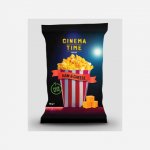 Cinema Time Vypukaný popcorn šunka a sýr 60 g – Zboží Dáma